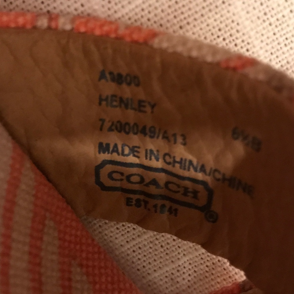 Coach Henley Espadrille Wedges - Picture 8 of 8